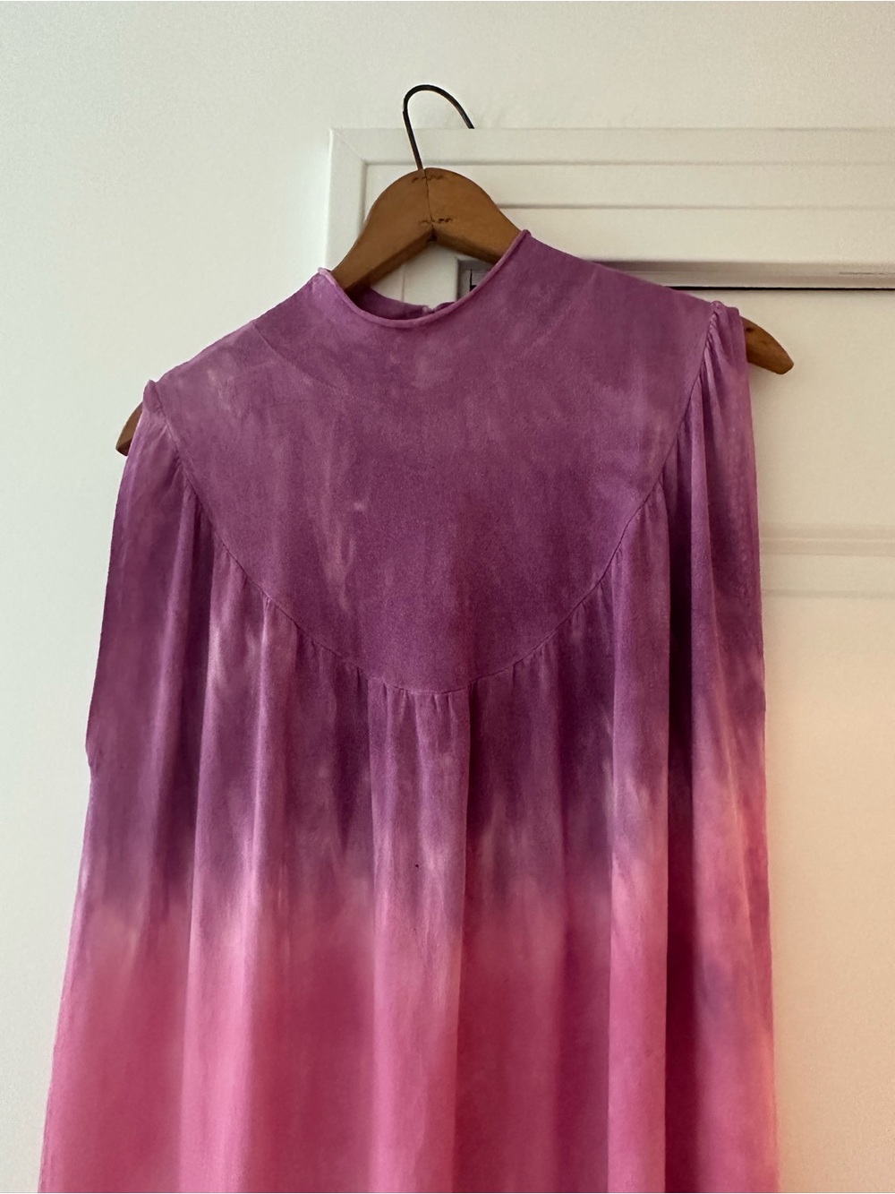 Zara Sleeveless Tie-Dye Maxi Dress - Picture 9 of 14